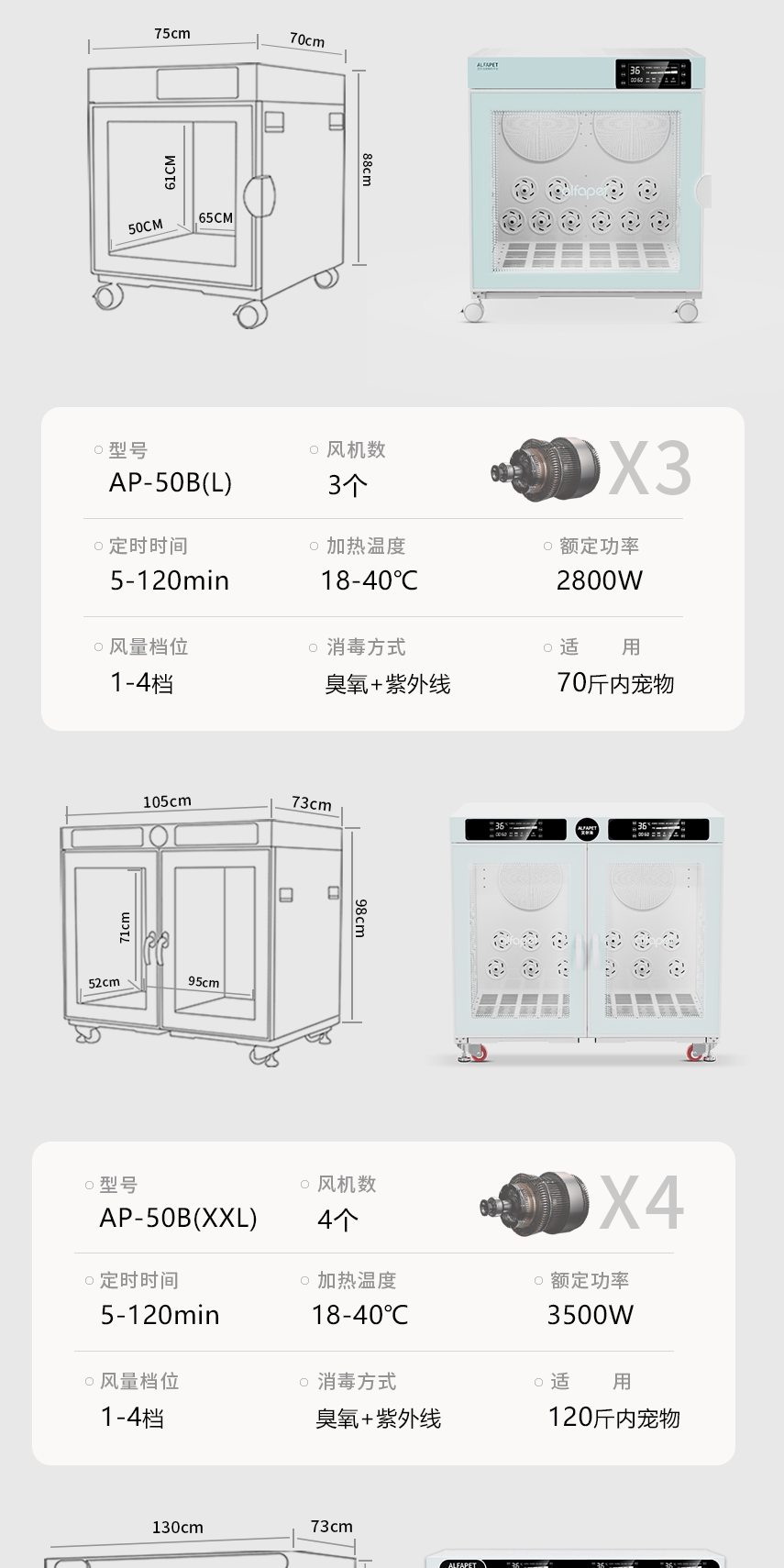 FORTAPURE AP-50B(SK) Detalle del Producto