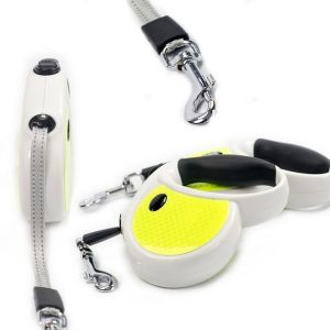 FORTAPURE L-011/F Heavy Duty Retractable Dog Leash 4M for Small-Medium-Large Dogs