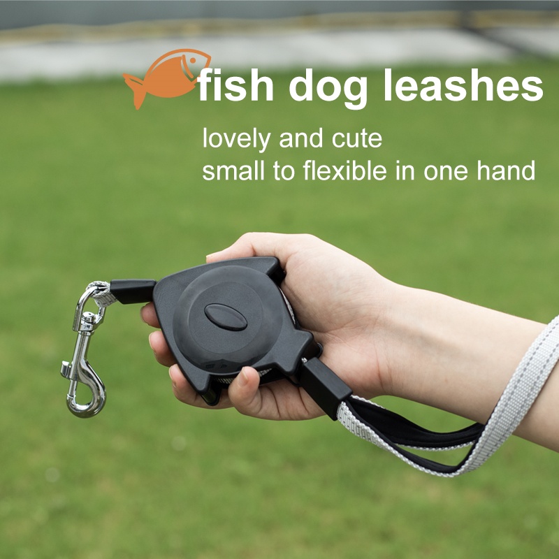 FORTAPURE L-027 One-Hand 1.4M Retractable Dog Leash for Small Dogs Product Detail