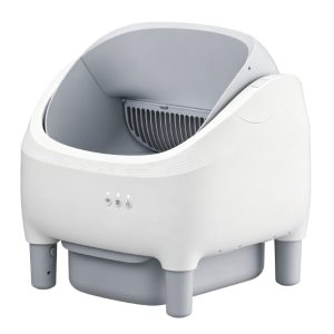 FORTAPURE Mini-G Smart Automatic Cat Litter Box (Open Type, Self-Cleaning, WiFi App Control)