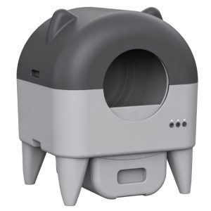 FORTAPURE NEO-CE Smart Automatic Cat Litter Box (Enclosed Type, Self-Cleaning, WiFi App Control)