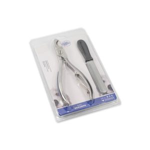 FORTAPURE Q-017 Cortaúñas Profesional de Acero Inoxidable para Mascotas