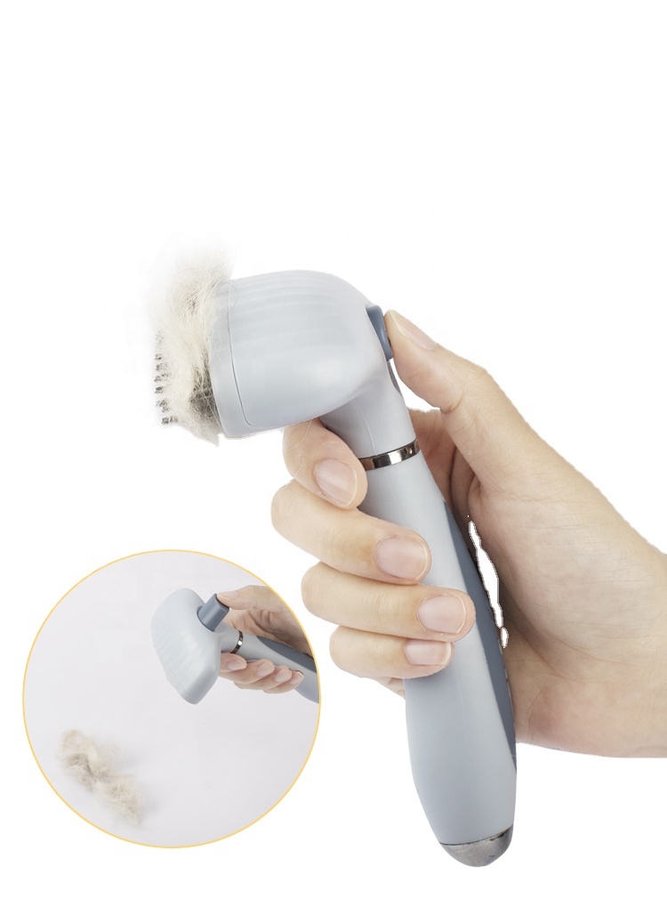 FORTAPURE Q-040 Self-Cleaning Stainless Steel Undercoat Rake Comb for Dogs and Cats Product Detail