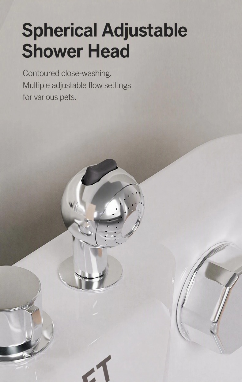 FORTAPURE R-03B Bañera SPA para Mascotas Detalle del Producto