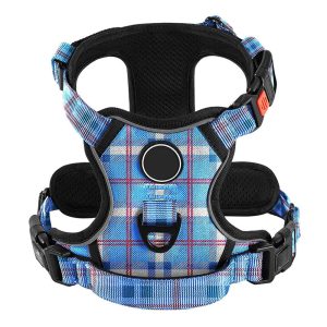 FORTAPURE BLT-H0912-1 Popular Oxford Dog Harness with Soft Mesh Padding (Factory Direct)